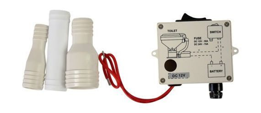 Унитаз с электрической помпой 12V