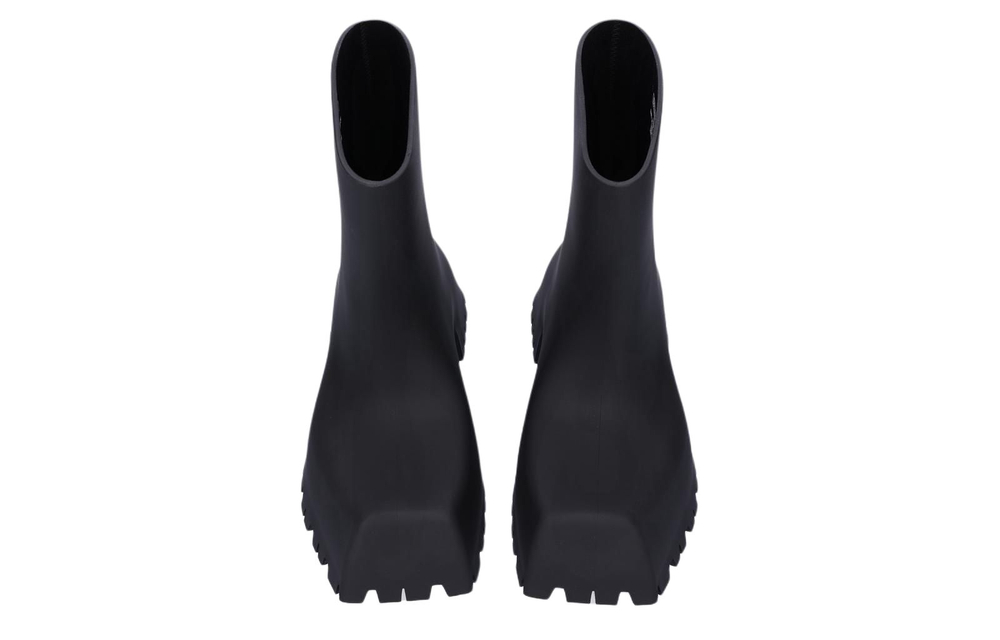 Balenciaga 50mm Trooper Rubber Boots "Black" Women"s