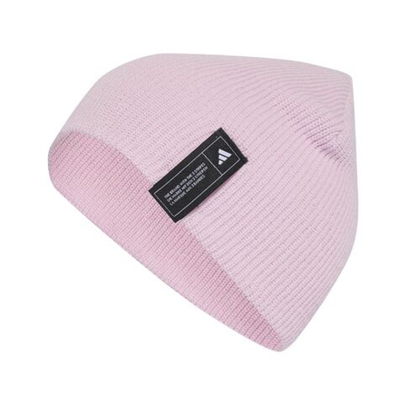 Шапка зимняя Adidas Essentials - clear pink/black/white