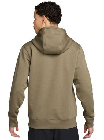 Мужская теннисная кофта Nike Court Heritage French Terry Tennis Pullover - neutral olive/medium olive