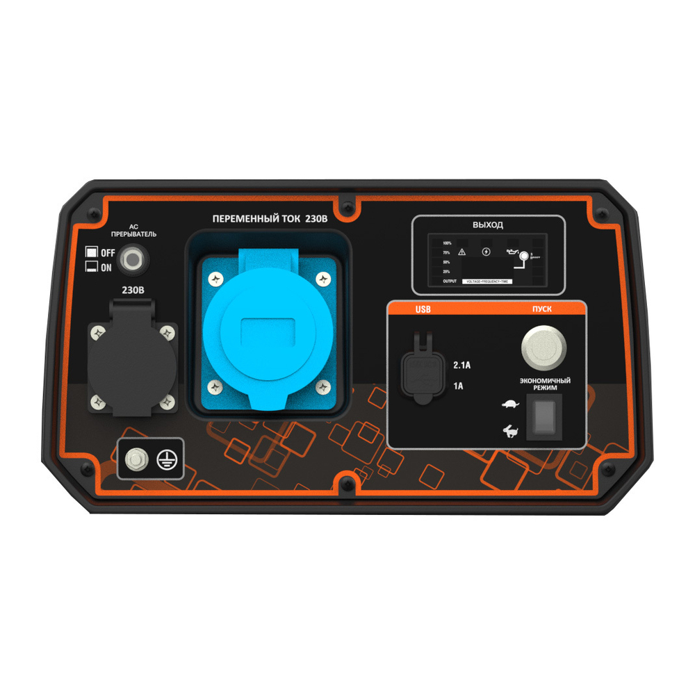 Генератор бензиновый инверторный Zongshen BQH 9000 E 1T90DFBQ9