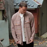 Рубашка Wema R5 Клетка оранжевая