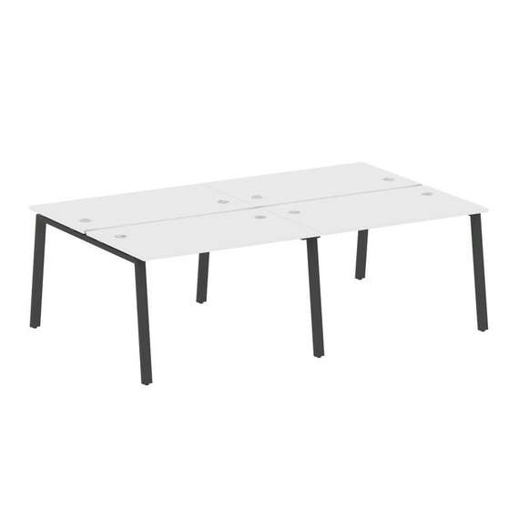 Метал Систем Рабочая станция на 4 места на А-образном м/к БА.СМ-4.2