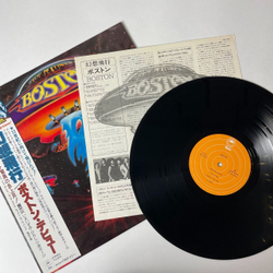 Винтажная виниловая пластинка LP Boston (Japan 1976) (Obi) Something About You