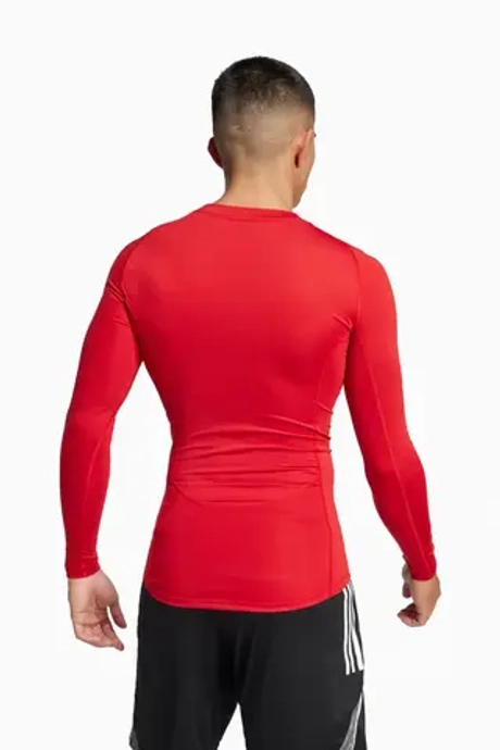 Термофутболка adidas Techfit LS - красный