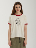 Женская Футболка Bear Ringer