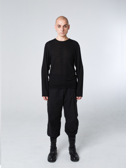 Лонгслив унисекс "Темнота". Черный