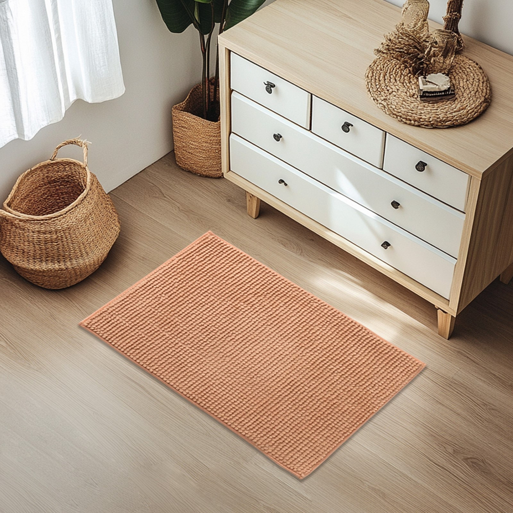 Коврик для дома Доляна «Букли», 50×80 см, бежевый