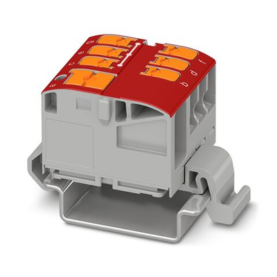 1019544 - PTVFIX 6/6X2,5-NS35A RD - Распределительный блок