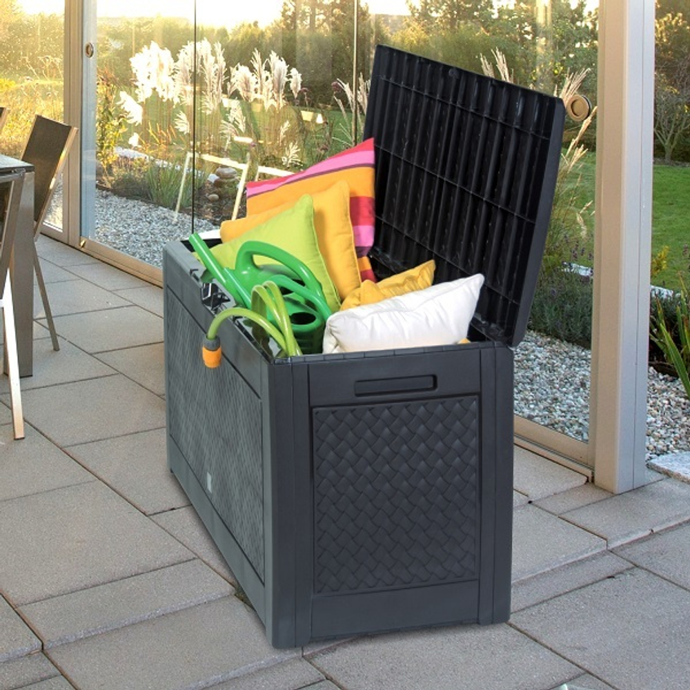 Ящик для хранения Prosperplast Boxe Matuba 310л антрацит