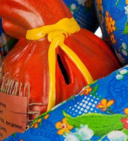 Народные промыслы К07-001 Домовой с копилкой «Харитон» (символ здоровья, богатства, везения)