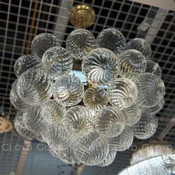 Люстра Cloyd MORRA C5 / Ø60 см - латунь (арт.11639)