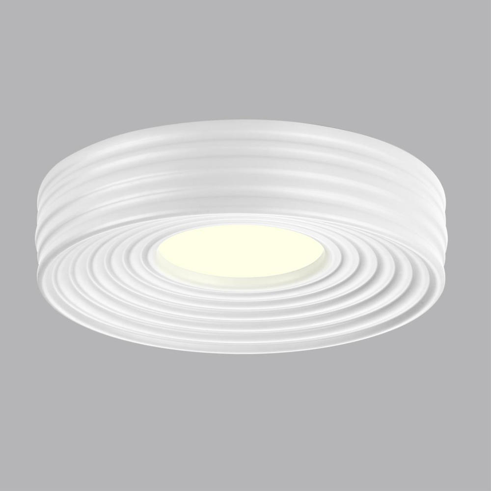 7704/40L AVRA LED SN 583 Светильник металл/пластик/белый LED 40Вт 4000K D470 IP20 MACARON