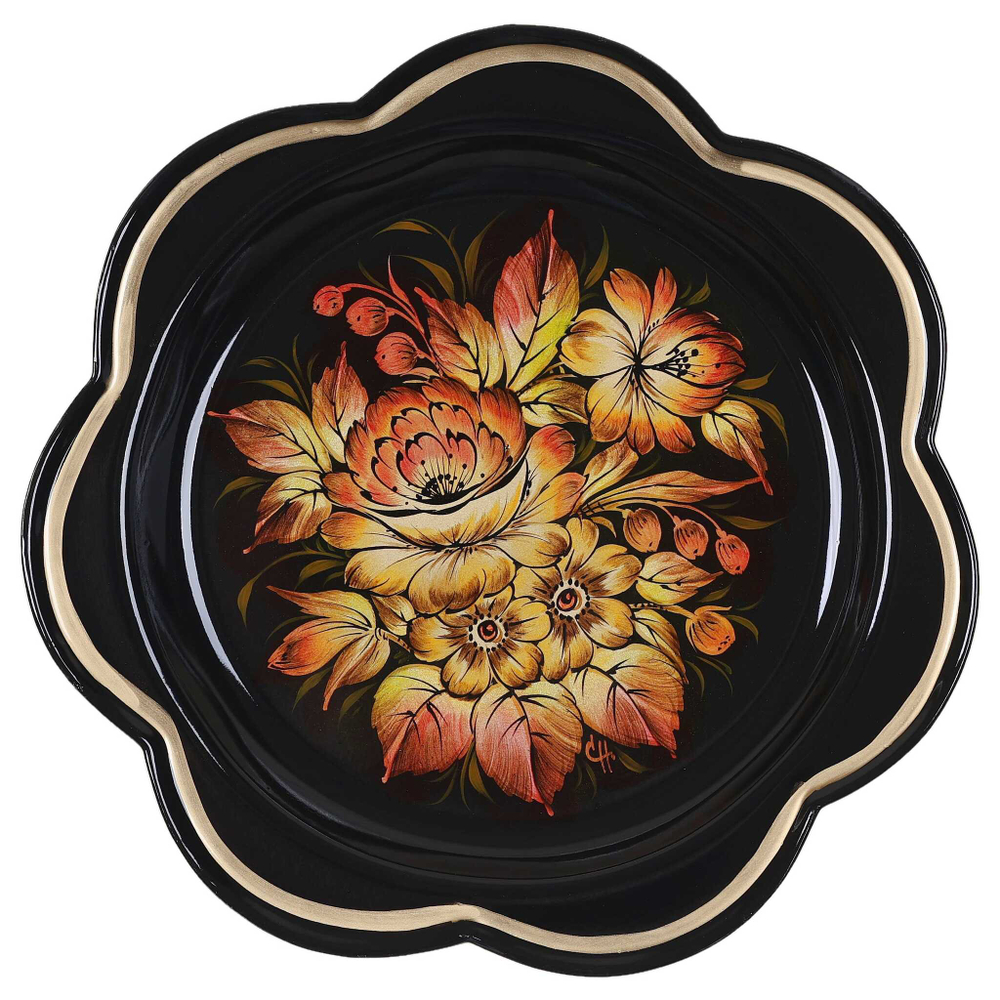 Zhostovo metal tray A1D070425275