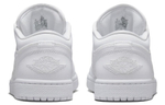 Кроссовки Jordan Air Jordan 1 Low Quilted "Triple White" (Женская размерная сетка)