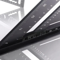 Линейка/угольник 260мм х 180мм, Алюминий