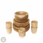 Семейный набор деревянной посуды Art of Siberia из древесины сибирского кедра TN25