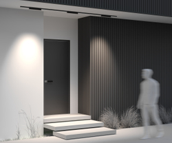 Уличный трековый светильник Outdoor O-TR02-2-S-18WB4K