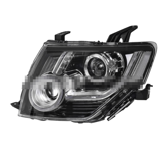 Передние фары Мицубиси Паджеро 4 V93 V97 2006 - 2021 V1 type [Комплект Л+П; Светодиодные; Динамичный поворотник]