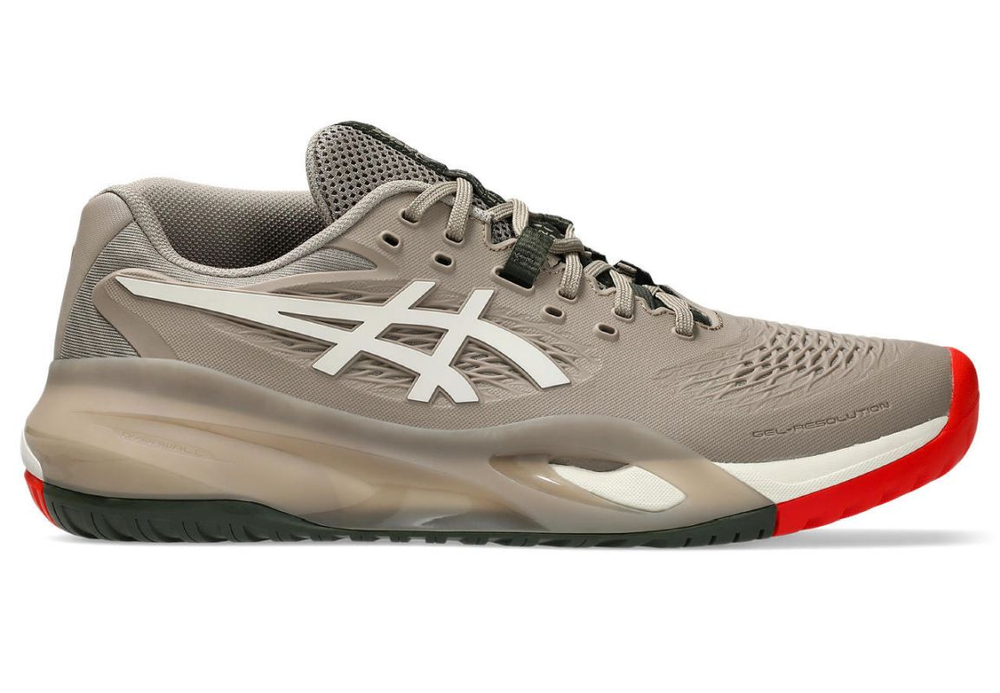 Мужские кроссовки теннисные Asics Gel-Resolution X - greige/soft oat