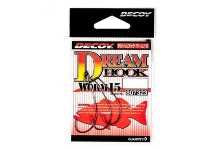 Крючок DECOY Dream Hook Worm 15