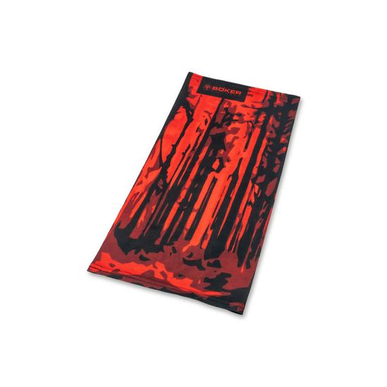Бафф Boker 09BO190 Tube Scarf Treebrand Red