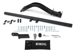 Фаркоп под квадрат c электрикой Smart для ВАЗ 2131 (Лада Нива) (искл. Urban) 1993-2021, шар E, 900/75 кг, F.6017.002