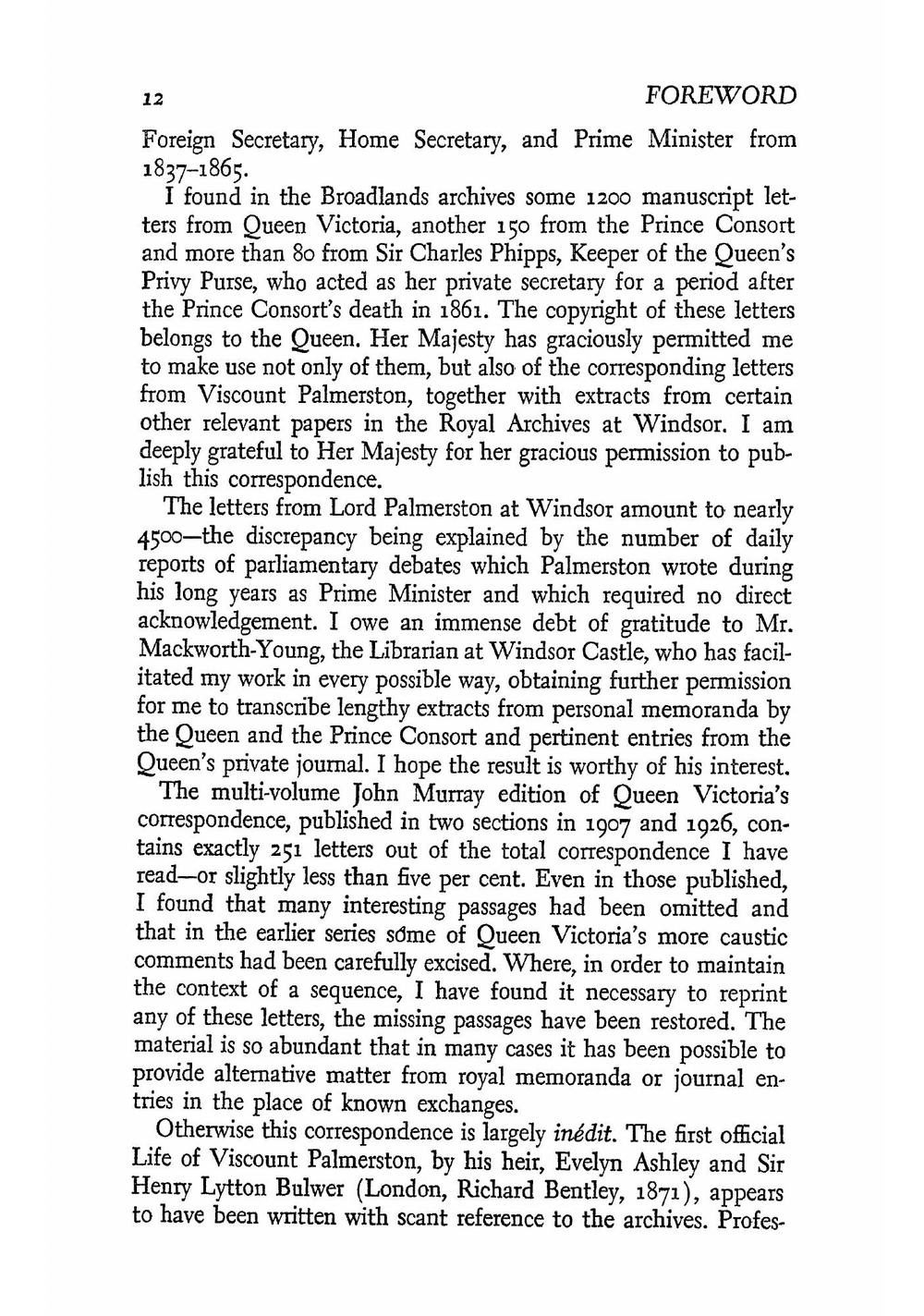 REGINA VS. PALMERSTON THE CORRESPONDENCE BETWEEN QUEEN VICTORIA AND HER FOREIGN AND PRIME MINISTER 1837-1865 | BRIAN CONNELL