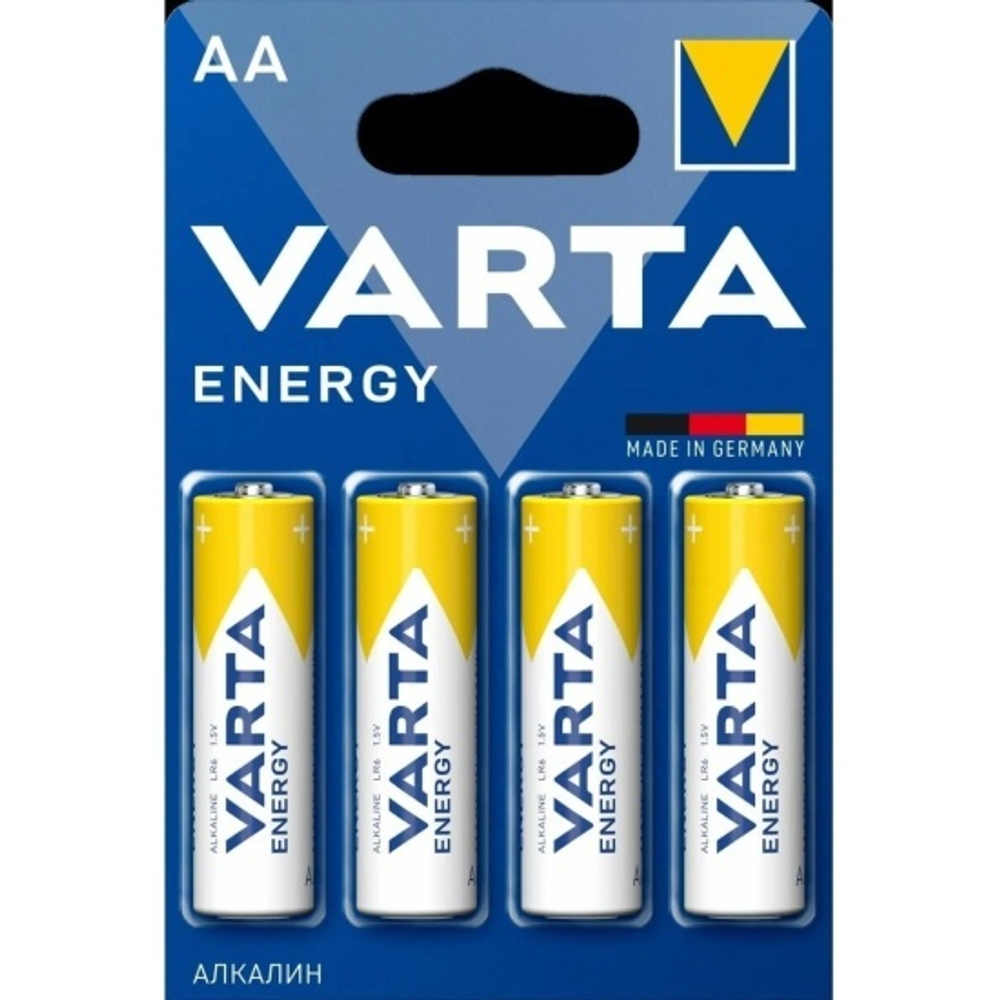 Батарейка Varta Energy AA/LR6 , ( 10 ) шт. в блистере, 04106229410