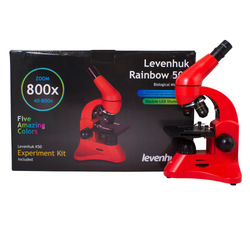 Микроскоп Levenhuk Rainbow 50L Orange\Апельсин