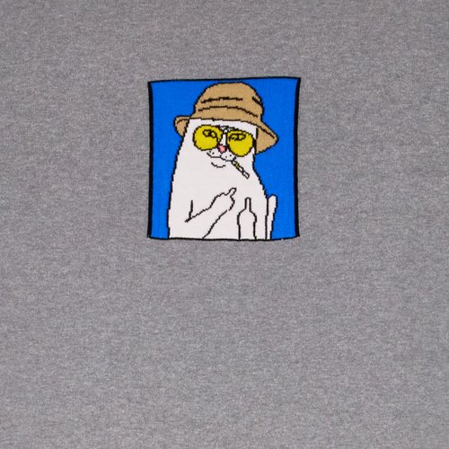 Футболка мужская Ripndip Nermal S. Thompson Knit Tee артикул:RND10054 - купить в магазине Дайс