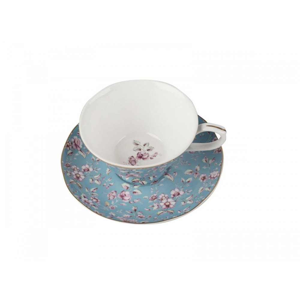 Kitchen Craft - Ditsy Floral Чашка с блюдцем 200мл для кофе/чая / артикул   5202114  / GTIN 5050993302556