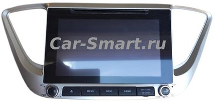 Магнитола для Hyundai Solaris 2 2017-2022 - Carmedia KR-8122-S10 (с DVD, кнопками и крутилками) Android 10, ТОП Процессор, 4ГБ-64ГБ, 4G SIM-слот