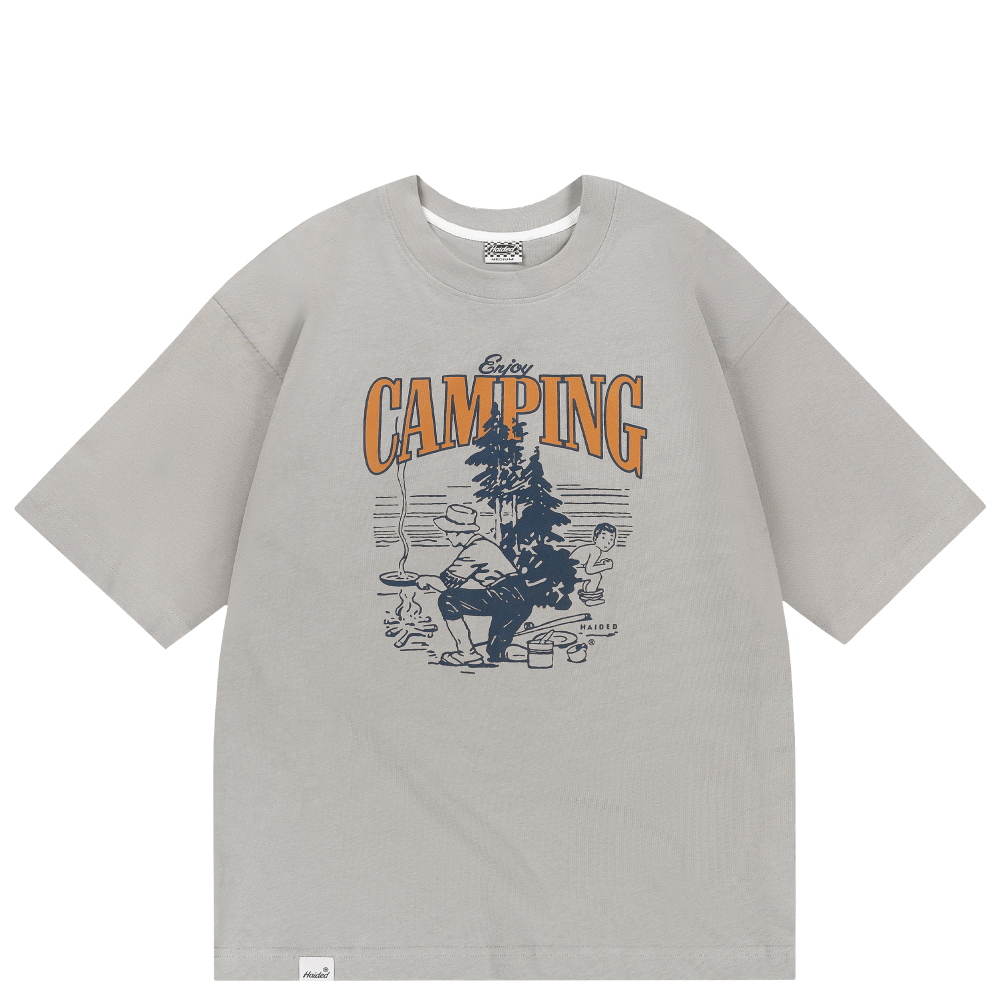 Футболка HAIDED CAMPING Grey