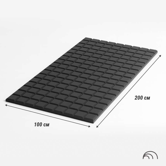 Акустический поролон, Декор, BEZEHO, 30х1000х2000 мм