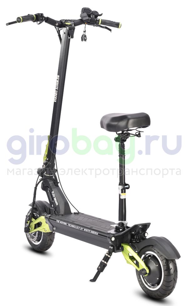 Электросамокат WHITE SIBERIA NERPA PRO 3600W Elka Green (зеленый)