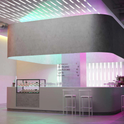 Светодиодная лента SPI-B60-10mm 12V Warm2700-PX1-RAM (9.3 W/m, IP20, 5060, 5m) (Arlight, бегущий огонь) 033438