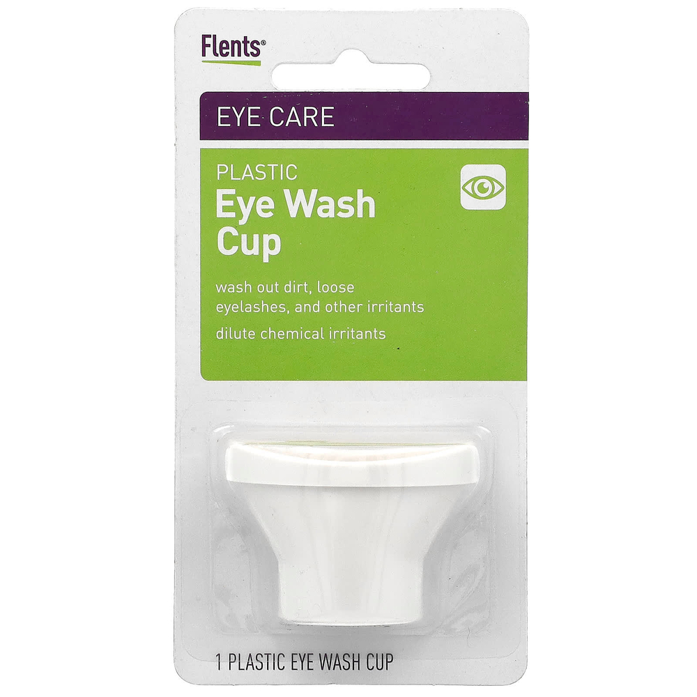 Flents, Eye Care, пластиковый стаканчик для промывания глаз, 1 шт.