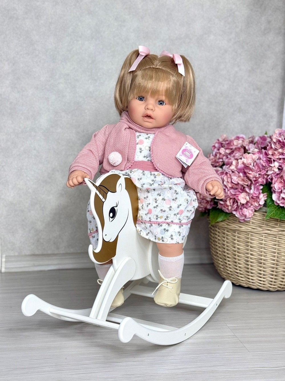 Кукла Berbesa мягконабивная 62см Dulzona (8056S)