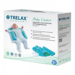 Детская ортопедическая подушка-конструктор Trelax Baby Comfort.