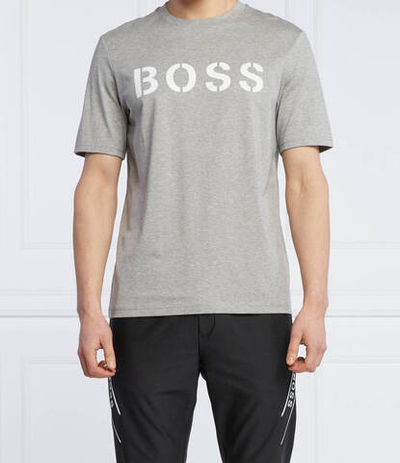 футболка tetry BOSS ORANGE - серый(50465250)