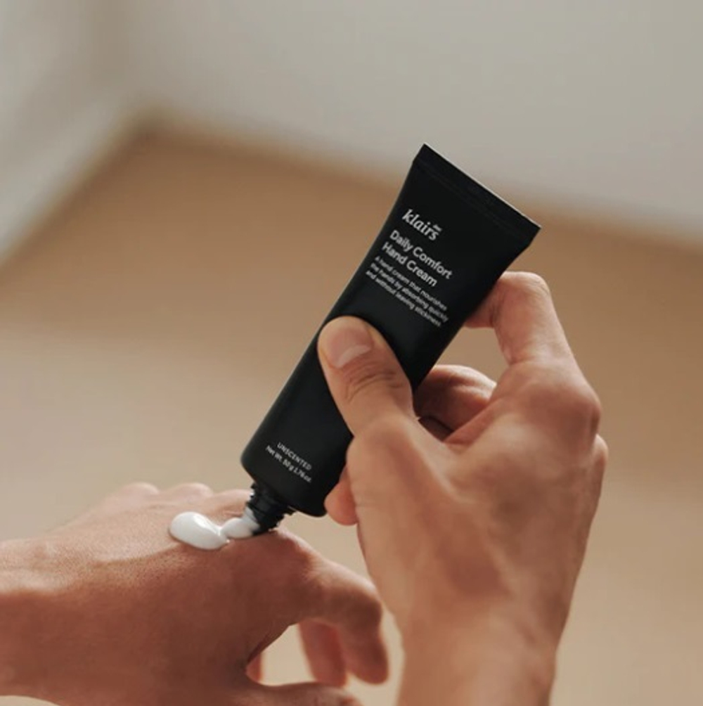 Dear, Klairs Крем для рук увлажняющий для ежедневного ухода - Daily comfort hand cream, 50г