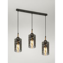 Светильник подвесной (подвес) Rivoli Eileen 9154-203 3хЕ27 60 Вт модерн | Rivoli