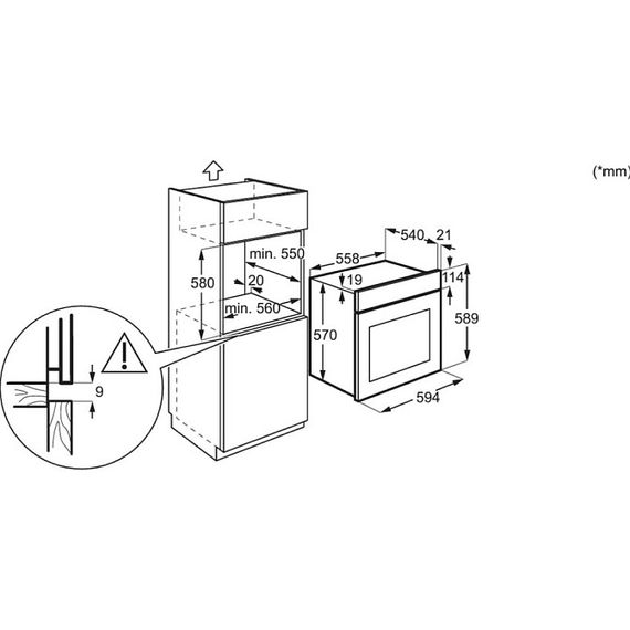Духовой шкаф Electrolux KODEF70BZ