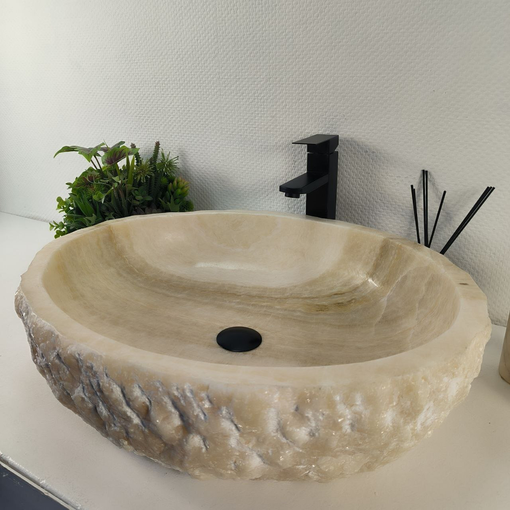Раковина из оникса Erozy White EO-64280 63*52*16 0215