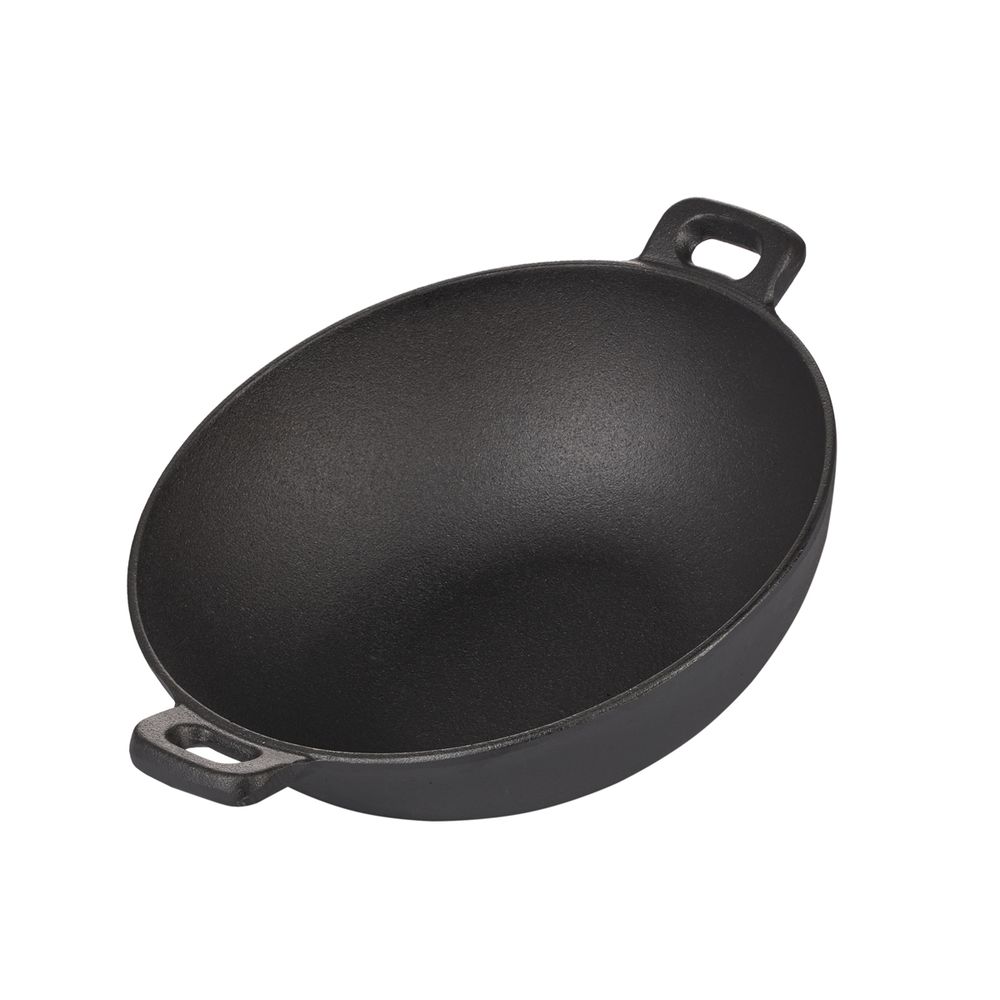 Сковорода-вок чугунная Gipfel Diletto 2147 24 см/2 л