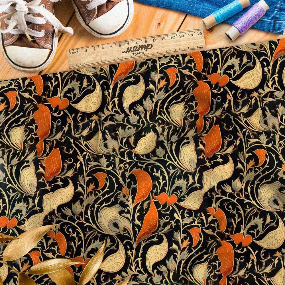 Ткань премиум Оксфорд 600D водопад чувств