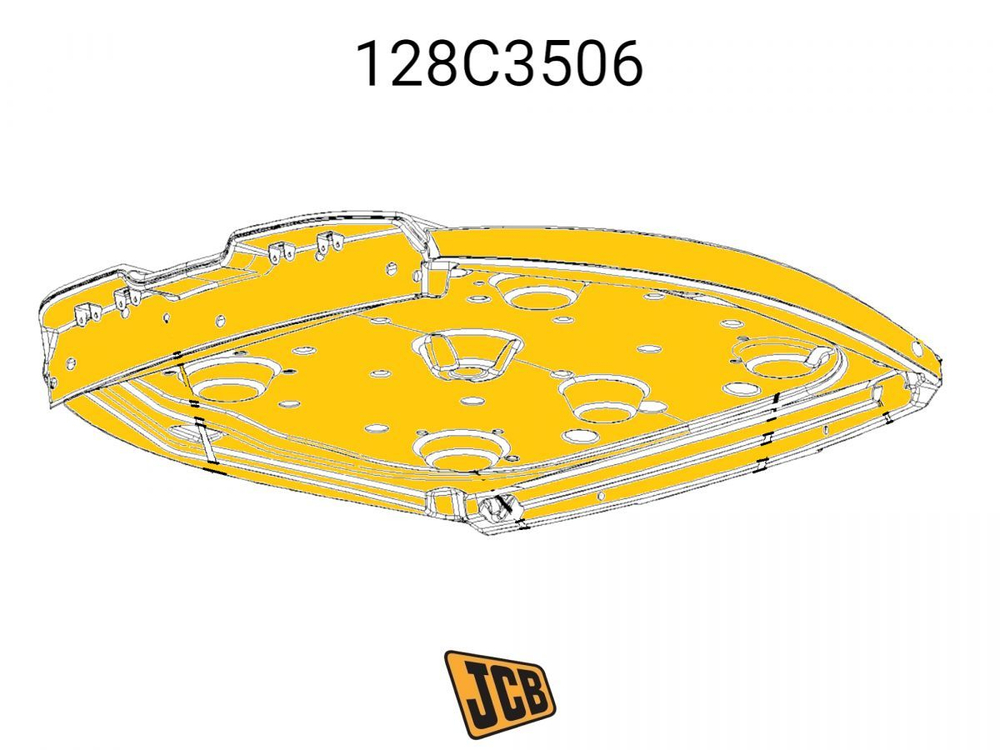 Крыша JCB 128/C3506