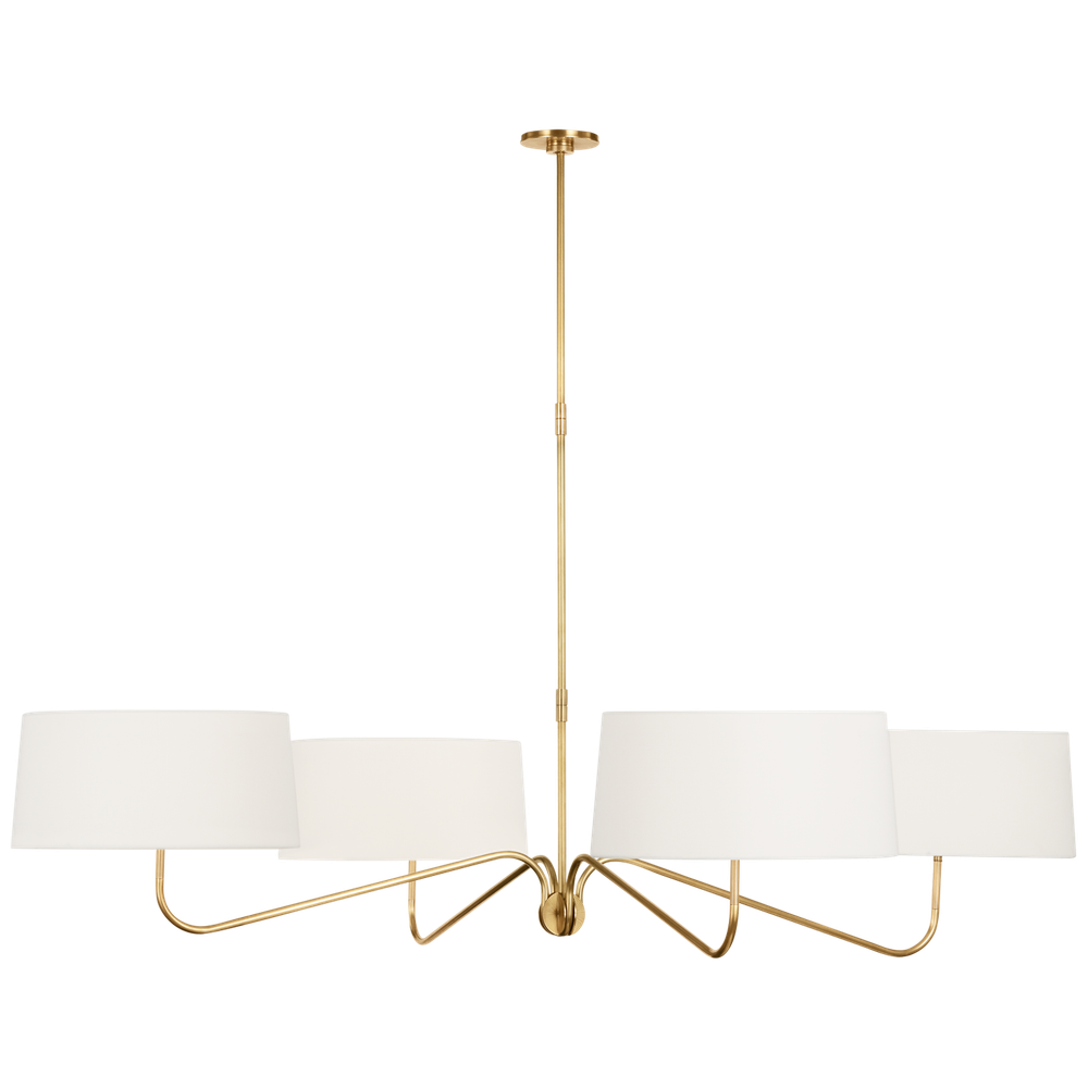 Люстра Visual Comfort Canto Grande Four Arm Chandelier