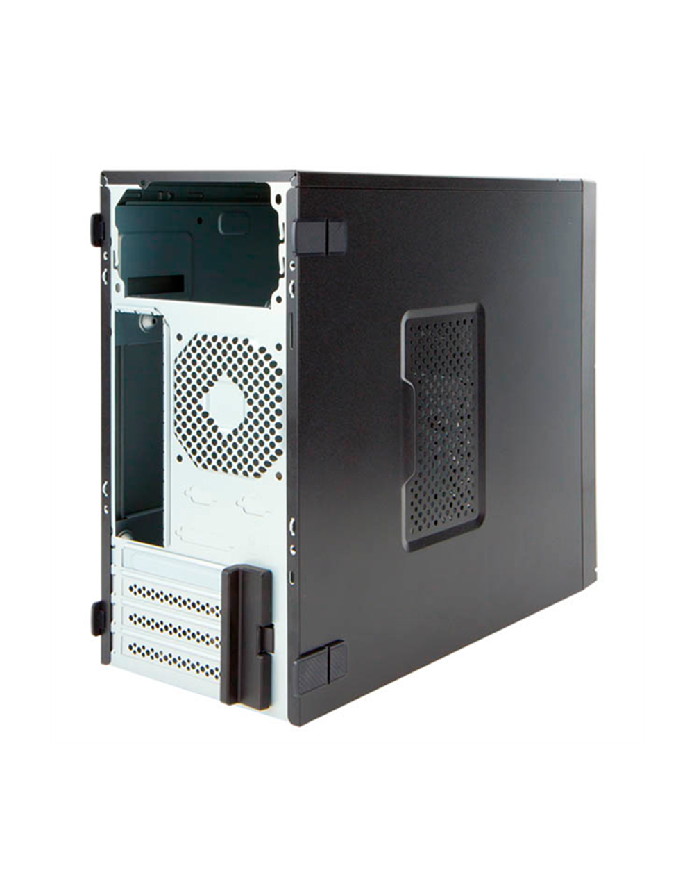 Mini Tower InWin EFS052 Black ______ U3*2+A(HD) + front fan holder + Screwless mATX (без блока питания)